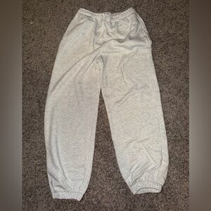 American Eagle Light Gray Sweatpants